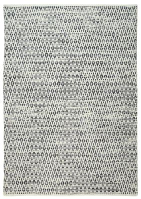 Tapis Bedford laine et coton coloris Motifs ethniques gris 230x160 - The Rug Republic