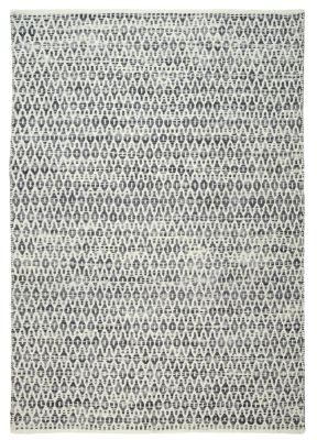 Tapis Bedford laine et coton coloris Motifs ethniques gris 290x190 - The Rug Republic