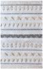 Tapis Lenity tissé main en laine coloris ivoire 230x160