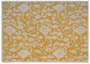 Tapis Reni en laine coloris or/ivoire 120x180 - The Rug Republic