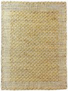 Tapis Ronan en fibres naturelles coloris Or 120x180 - The Rug Republic