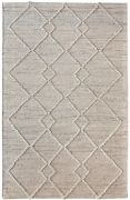 Tapis Wamys tissé main chanvre/laine naturel/ivoire 230x160 - The Rug Republic