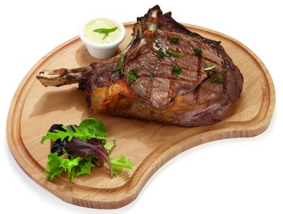 Planch'a steak hêtre 360x264x15 mm - IN SITU