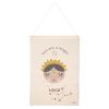 Décoration murale enfant LITTLE VIRGO signe zodiaque Vierge 40x50