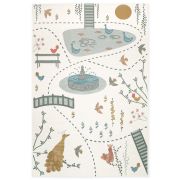 Tapis de jeu indoor & outdoor BIRD PARADISE 123x180 - Nattiot