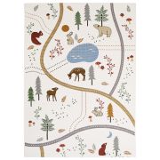 Tapis enfant Little Forest indoor/outdoor 123x180 - Nattiot