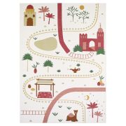 Tapis enfant Little Marrakech polypropylène multi 123x180 - Nattiot