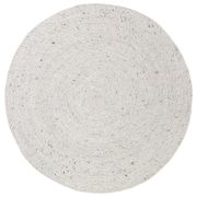 Tapis enfant Neethu naturel laine/coton rond Ø160 - Nattiot