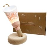 Coffret Lampe Nomade Octopia base rose poudré - Maison Polochon