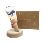 Coffret Lampe Nomade enfant Baleine Rêveuse base rose poudré - Maison Polochon