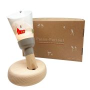 Coffret Lampe Nomade enfant Chalet Enneigé base taupe - Maison Polochon