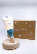 Coffret Lampe Nomade enfant Ciel Etoilé base bleue - Maison Polochon