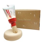 Coffret Lampe Nomade enfant Passion Ski base rouge - Maison Polochon