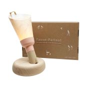 Coffret Lampe Nomade enfant Poids Plume base rose - Maison Polochon