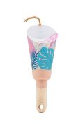 Lampe Nomade Tropical Mood base rose poudré - Maison Polochon