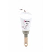 Lampe Nomade enfant Chat Miou Miou base taupe - Maison Polochon