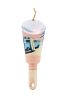 Lampe baladeuse Vanlife base rose poudré