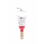 Lampe baladeuse enfant Chat Miou Miou base rose - Maison Polochon
