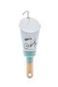 Lampe baladeuse enfant Lapin à Vélo base bleue - Maison Polochon