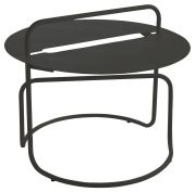 Bout de canapé Sillages métal laqué indoor/outdoor Terres Brûlées - Reica
