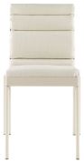 Chaise Pierre aluminium laqué Argile du Velay - Reica