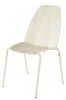 Chaise Sillages empilable haut dossier métal laqué Sable d'Aquitaine