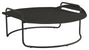 Table basse Sillages métal laqué GM indoor/outdoor Terres Brûlées - Reica