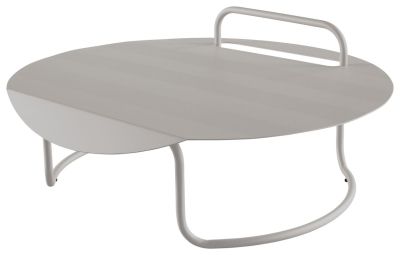 Table basse Sillages métal laqué MM indoor/outdoor Lauze - Reica