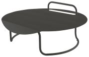 Table basse Sillages métal laqué MM indoor/outdoor Terres Brûlées - Reica