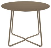 Table ronde Sillages métal laqué indoor/outdoor Sable d'Aquitaine - Reica