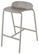 Tabouret Sillages métal laqué Lauze - Reica