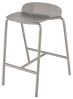 Tabouret Sillages métal laqué Lauze