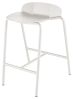 Tabouret Sillages métal laqué Tuffeau
