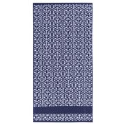 Drap de douche Riviera en coton bleu 70x140 - Drouault