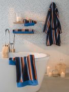 Serviette de toilette Milos en coton multicolore 50x100 - Drouault