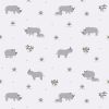 Papier peint Tanzania motif rhinocéros gris