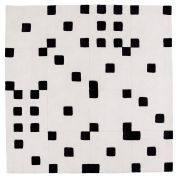 Tapis enfant Play coton domino noir 150x150 - LILIPINSO