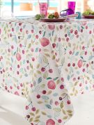 Nappe Bigarreau toile cirée Multicolore ronde Ø140 - CALITEX