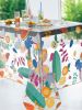Nappe Fruitella PVC Transparent/multicolore 140x200