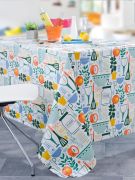 Nappe Instant Cuisine toile cirée Multicolore 140x200 - CALITEX