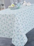 Nappe Luminary toile cirée Glacier 140x250 - CALITEX