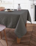 Nappe Abanico en polyester gris 160x160 - NYDEL