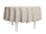 Nappe Bulle coton enduit PVC Creme ronde Ø 160 - NYDEL