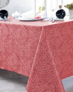 Nappe Bulle coton enduit PVC Rouge 160X160 - NYDEL
