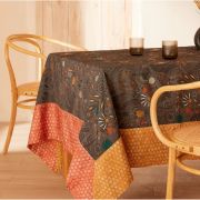 Nappe Byzance en polyester kaki 170x250 - NYDEL