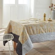 Nappe Cashemire en polyester gris 170x300 - NYDEL