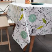 Nappe Frutto coton enduit PVC Vert 160X160 - NYDEL