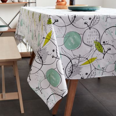 Nappe Frutto coton enduit PVC Vert 160X300 - NYDEL