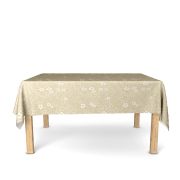 Nappe Lolipop coton enduit PVC Beige 160X160 - NYDEL