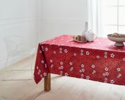 Nappe Lolipop coton enduit PVC Rouge 160X160 - NYDEL